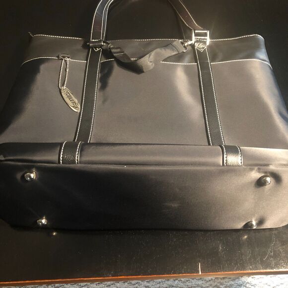 Mobile Edge Lrg Black 16 Inch Laptop Shoulder Bag Carrier Work Business Travel - Picture 9 of 11